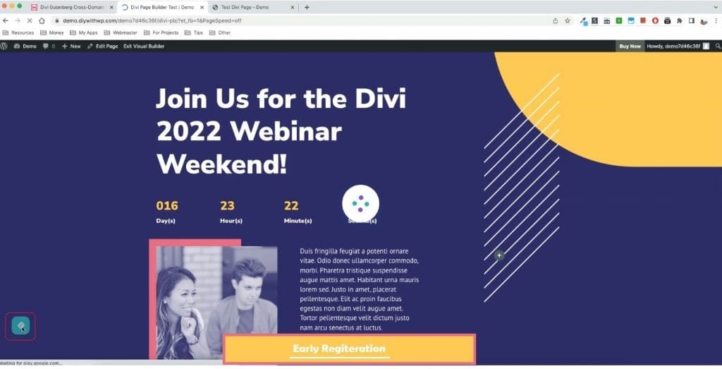 Copy Paste Widget on Divi Builder